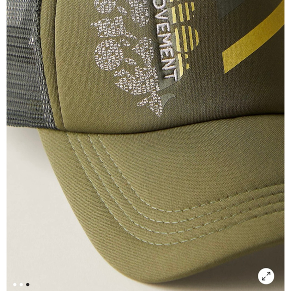 FP Movement Trail Runner Trucker Hat NWT One Size Olive - Picture 2 of 7